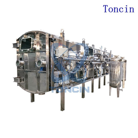 Toncin QPBF 完全密閉横型ゴム製真空ベルトフィルター ハイスループット脱水およびケーキ洗浄