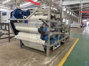 精密脱水機能を備えたプロフェッショナル シリーズ ベルト フィルター プレス