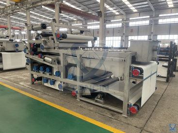 Toncin 液体浸出プロセス用ベルト フィルター プレス