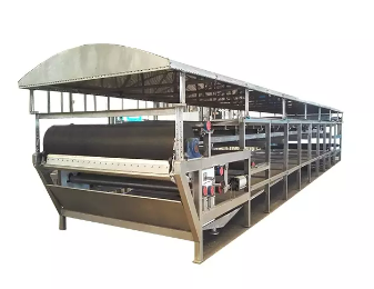 ゴムベルト真空フィルターの性能特性